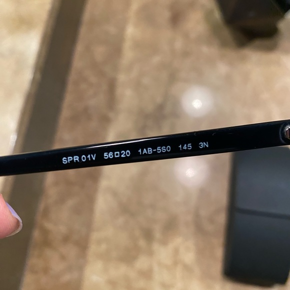 Prada cat eye sunglasses, new with case and cleaning cloth, SPR01V - Picture 3 of 7